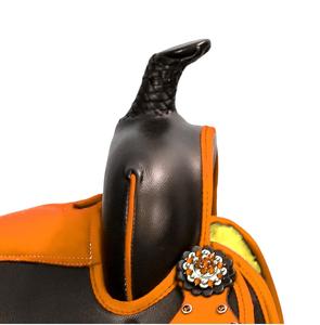 Selle Western Synthétique de Haute Qualité avec Équipement Assorti pour Courses Hippiques Anglaises - Product Image 3