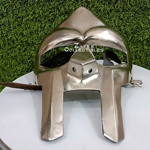 MF Doom Mask MAD-villain 18 Gauge เกราะเหล็กอ่อนเกราะปลอมแปลงมือยุคกลางเหมาะสำหรับ reenactments Fair และ COSPLAY - Product Image 6