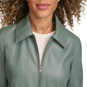 Nuevas chaquetas de moda de cuero para mujer de último diseño 2025, gran oferta, chaquetas de moda de cuero personalizadas para mujer - Product Image 2