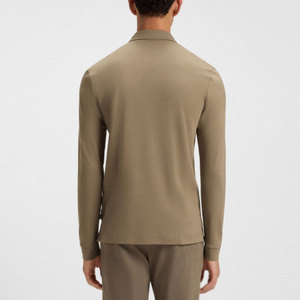 2025 conception personnalisée tricoté hommes chemises à manches longues à manches longues confortables et à séchage rapide tricoté hommes chemises à manches longues - Product Image 2