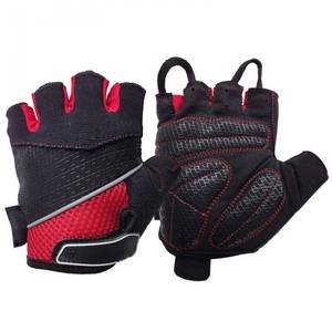 Alta calidad medio dedo pantalla táctil montar bicicleta ciclismo guantes al aire libre hecho a medida bicicleta ciclismo guantes - Product Image 2