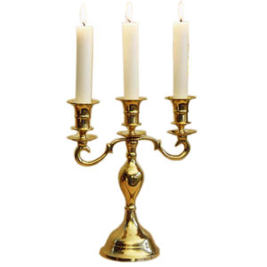 New Design <b>Black</b> Gold <b>Candelabra</b> Hot Selling 3 Arms Decorative <b>Candelabra</b> Candle Holders Candle Stand for Christmas Decoration - Product Image 4