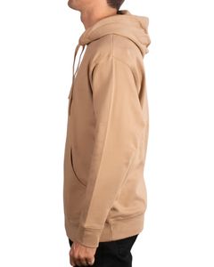 Sweat à capuche surdimensionné unisexe personnalisé Pull en tissu éponge français-Sweat-shirt de couleur unie de qualité supérieure avec poche kangourou - Product Image 3