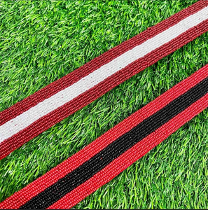 Sangle brodée perlée à la main pour mobile et pochette sac à main un accessoire de mode pour les femmes - Product Image 2