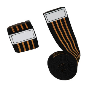 MESS SPORTS Bandes de genou en néoprène respirantes pour la musculation - Protection professionnelle unisexe personnalisable - Product Image 3