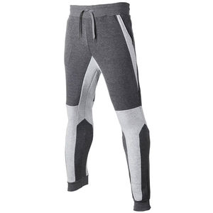 Chándal deportivo de invierno unisex, sudadera cálida, pantalones deportivos de retazos, conjunto ecológico de 2 piezas para hombre, ropa deportiva de talla grande - Product Image 3