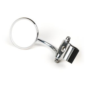 Miroir de protection chromé rond réglable pour stade (côté gauche) - Product Image 1