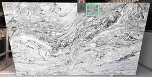 Surface polie par dalle blanche de granit de conception moderne de Viscon - Product Image 6