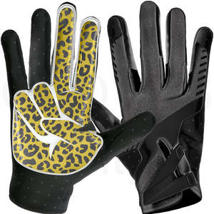 Gants de sport légers et durables pour jeunes et adultes Services OEM Gants de football américain sur mesure - Product Image 1