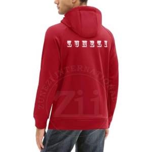Moda invierno baloncesto sudaderas con capucha 100% algodón sólido manga Regular con capucha hombres polar sublimación secado rápido - Product Image 2