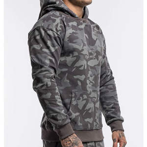 Sudaderas personalizadas para hombre, 100% algodón, con doble capucha y cremallera, gruesas, extragrandes, con hombros caídos. - Product Image 5