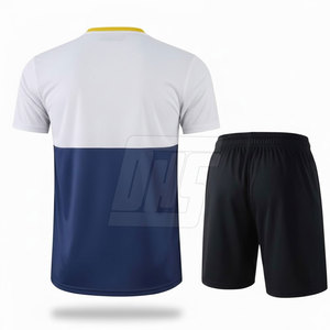 Men Tennis Uniform <b>Moisture</b> <b>Wicking</b> <b>Shirt</b> and Shorts Set for Club Training and Match Play - Product Image 2