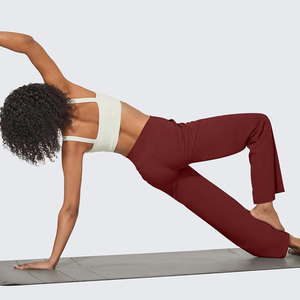 Pantalones de chándal de tela transpirable para mujer Proveedor OEM de ajuste personalizado con impresión de logotipo y opciones de ropa de etiqueta privada - Product Image 6