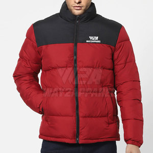 2025 couleur personnalisée décontracté hommes hiver veste Streetwear nouvelle mode coupe-vent hommes bouffant veste - Product Image 1