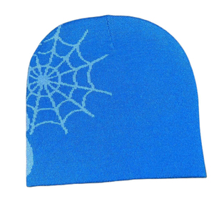 Gorros de Punto Personalizados al por Mayor, Gorro de Invierno de Acrílico, Gorros de Punto Cálidos, Gorro de Calavera Tejido, Gorros de Punto Jacquard Y2K - Product Image 3