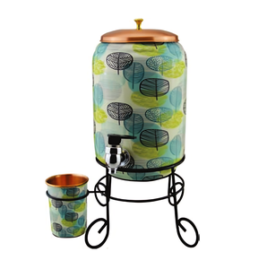 Pot distributeur d'eau en cuivre, idéal pour une hydratation naturelle et sûre, parfait pour la cuisine et la salle à manger à la maison, à utiliser tous les jours. - Product Image 5