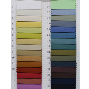 Crêpe 100% sergé de coton peigné personnalisé vintage matériaux purs stock lot tissu de coton pour pantalon - Product Image 2