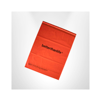 Sac en plastique imperméable durable et résistant à la déchirure d'épaisseur personnalisée pour une solution d'emballage postal d'expédition sécurisée