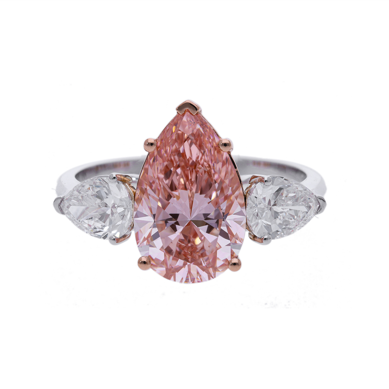 engagement ring pink diamond