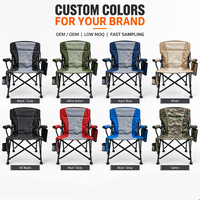 Chaise de jardin en tissu Oxford, nouveau design, structure en fer, pliable, pour le camping en plein air, la plage, portable, mobilier d'extérieur moderne
