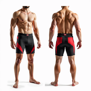 Custom HD Print MMA Fight Shorts Sublimated No Gi BJJ Grappling Shorts para hombres Venta al por mayor MMA Wear Jiu Jitsu Kimono Cómodo - Product Image 4