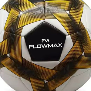 Balón de Fútbol Flowmax de Nuevo Diseño, Cosido a Máquina, para Entrenamiento, Venta al por Mayor, Tamaño Oficial 5, Impresión Personalizada - Product Image 3