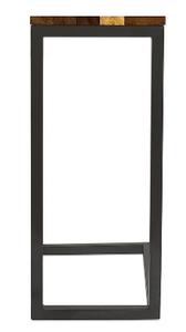 Ensemble de tables gigognes en bois de sheesham, 3 pièces, style industriel moderne, antique, écologique, artisanal, décoration de meubles pour la maison, vente en gros en Inde - Product Image 4