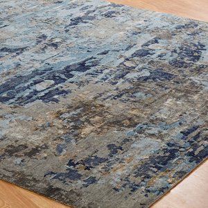 Tapis exquis personnalisés de haute qualité Unique meilleur tapis de laine bambou soie Style moderne salon canapé tapis tissé maison - Product Image 2