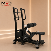 Máquina de Abducción y Empuje de Glúteos de Carga Plana, para Ejercicios de Glúteos, Brazos, Pecho y Espalda, con Soporte de Seguridad de Acero para Gimnasios Comerciales