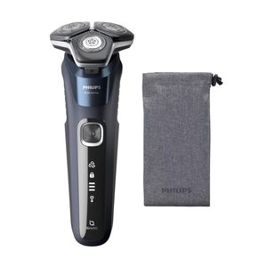 Afeitadora Eléctrica con Triple Cuchilla Doble, Resistente al Agua IPX7, Uso en Seco/Húmedo, Afeita Cuerpo y Barba, Lámina de Repuesto en Alemán - Product Image 2