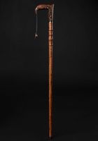 Accesorio de instrumento Musical de tamaño ELEVANT, mango de palo de cuerno de búfalo Natural de alta calidad, el mejor palo de vaca, mano Original