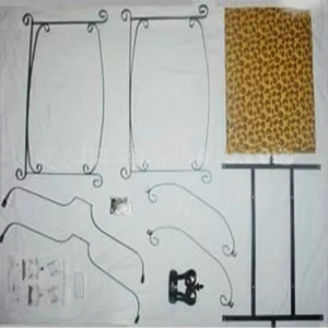 Nuevo diseño de lujo con dosel de terciopelo cama para mascotas para perros gatos hurones Rectangular cama de animales pequeños patrón sólido hecho de cartón de <span class=keywords><strong>Metal</strong></span> - Product Image 4