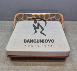 Modern 2025 Foldable Wood Sun Loungers for Indoor/Outdoor Use for Villa's Garden or Exterior Application - Product Image 3