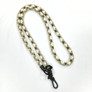 Hot Sale <b>Polyester</b> Phone Bag <b>Lanyard</b> Adjustable Round Outdoor Crossbody Neck Promotional 10mm Cotton Rope <b>Lanyards</b> with Logo - Product Image 2