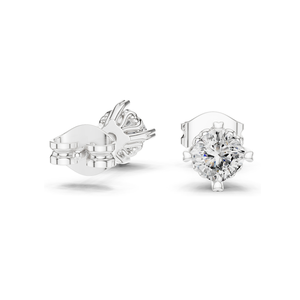 1.5 CT Lab-Created Diamond <b>Stud</b> Earrings VVS-VS EF Clarity 18KT, 14KT, 10KT Gold & 925 <b>Silver</b> Rose, Yellow, White Gold & - Product Image 6