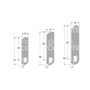 PALANCA PLANA 16x2,5 Con Q.7 - Product Image 1