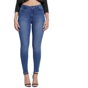 Nouveauté Pantalon en jean denim pour femmes, décontracté, lavé, vente en gros, coupe ajustée, coton spandex à bas prix, coton et marque personnalisée - Product Image 1