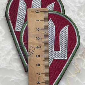 Insignias HAMZA: ¡Gran oferta! Nuevas en stock, precio económico, tela Chevron, hechas a medida, servicio OEM, fabricante. - Product Image 5