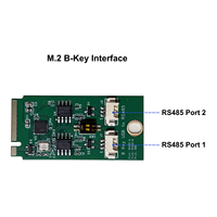 Module d'extension EM03 M.2 B-Key vers double RS485, interface de communication industrielle pour système embarqué