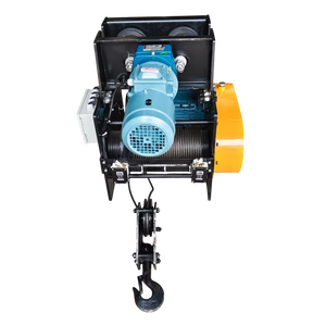 Heavy Duty 1 Ton 6 MTr <b>Wire</b> Rope Electric Hoist 6 Meter Lift Height 1/2 Fall System INOVIC Gearbox 4 Way <b>Control</b> Restaurants Hot - Product Image 1