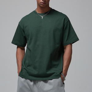 2026 Luxury Top Trending Custom Design Heavyweight 100% Cotton Puff Printed Fashionwear Short Sleeve O-Neck T-Shirt For <b>Men's</b> - Product Image 1