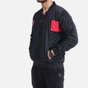 Chaquetas de nailon de poliéster, conjunto de pantalones cortos para hombre, traje de jogging, Color de contraste de retazos, conjuntos cortos cortavientos de gran tamaño para hombre - Product Image 3