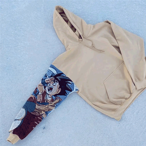 Hot Sell New Design Tapestry Hoodie Custom Long <b>Sleeve</b> <b>Blanket</b> Hoodie Wholesale Men Hoodie - Product Image 6