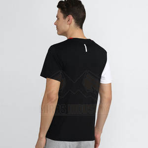 เสื้อยืดผู้ชายดีไซน์ทันสมัยไม่ซ้ำใคร-น้ำหนักเบา ระบายอากาศได้ดี แห้งเร็ว ผลิตจากผ้าฝ้ายผสมใยไผ่ แขนสั้น คุณภาพสูง - Product Image 4