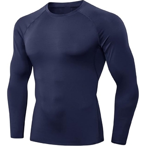 Men Rash Guard Long Sleeve Plain Wholesale BJJ Rash Guards <b>Custom</b> Blank <b>Compression</b> <b>Shirts</b> <b>Design</b> Your Own Rash Guard - Product Image 1