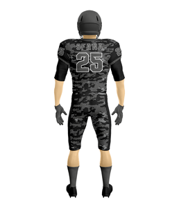 Uniforme de football américain 2025 Design personnalisé pour les jeunes adultes Tissu écologique Manches courtes Support OEM Option de livraison rapide - Product Image 4