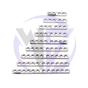 Custom Size Dynamic <b>Compression</b> Plate 2.7mm S.S. (6.7,8,9,10,12 Holes) Veterinary Orthopedic Use Surgical Instruments - Product Image 2