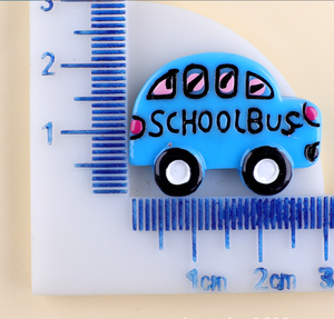 Nouvel Arrivage Breloque en Résine de Simulation (Voiture Scolaire, Taxi, <span class=keywords><strong>Bus</strong></span>) et Cabochon en Résine pour Décoration et Embellissement de Coque de Téléphone - Product Image 3