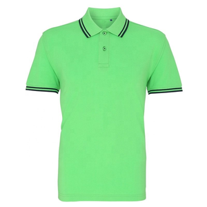 Camiseta de Hombre 100% Algodón, Diseño Personalizado, Bordada, Antiarrugas, de Secado Rápido, con Patrón Sólido, Tejido de Punto, OEM ODM, Gran Venta - Product Image 1