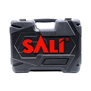 SALI, 25 uds., llave de enchufe cromada ajustable, reparación de automóviles, juego de llaves DIY, métrica personalizable, acero al carbono OEM - Product Image 6